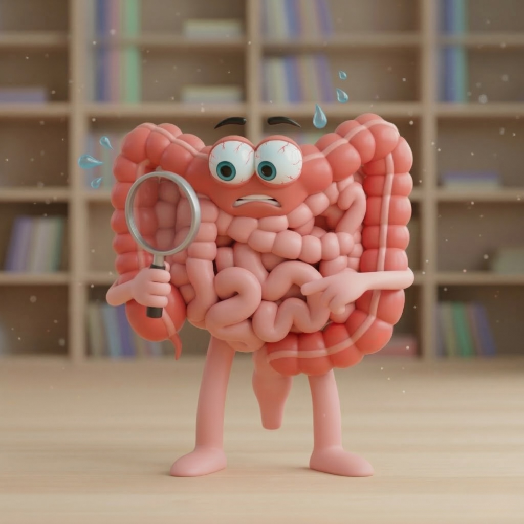 Intestino irritable.Estrés.